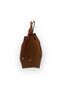 Suede Ruched Detail Puppy Bag Hand and Shoulder Bag - 5
