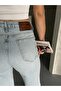 Wide Leg High Waist Stretch Fabric Jeans - 7