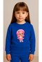 Children's Team Sweatshirt Pink Barbie B Printed Girls Boys Crew Neck3 4-5-6-7-8-9-10-11-12Years