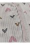 100% Cotton 5-Piece 3Heart Hospital Discharge Set – Baby Bodysuit Set, Hat, Bib, Gloves - 3