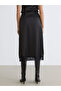 Peak New Season Lace Detailed Satin Skirt - 4