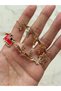 New Year's Themed Necklace with a Sledding Deer, Necklace with Gift Packaging - 4