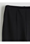 Black slim fit women's pleated pants from plus-store - 6