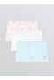 Seray New Season Printed Girls' Boxer 3-Piece