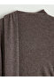 Esvab • Modern & Distinctive Draped Roba Collar Gathered Dress - 7
