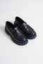 Women's Thick Sole Loafer Moccasin Faux Leather Shoes - 5