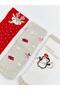 New Year Themed Baby Girl Socks 3-Piece (W5) - 2