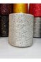 100Gr Sequin Hand Knitting Yarn - White
