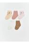Patterned Baby Girl Socks 5-Piece (W5)