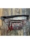 Retro Patterned Bohemian Ethnic Authentic Shoulder and Waist Bag for Daily Travel Use