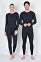 |   Winter Comfortable Thermal Lcral Cotton Bottom and Top Set (Anthracite 1 Piece) - 5