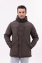 Men's Stone Inside Fleece and Fur Waterproof Winter Coat & Jacket & Parka - 2