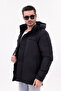 Men's Stone Inside Fleece and Fur Waterproof Winter Coat & Jacket & Parka - 4