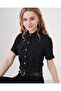 0663 Crop Jacket - Black