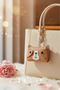 Cute Teddy Bear Manicure Set 7 Piece Nail Care Kit. Mini Kit with Keychain - Travel Manicure Set - 2
