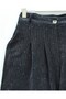 Velvet Pants with Pockets and Wide Legs with Sequin Detail - Anthracite - 7