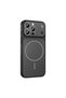 Apple iPhone 14 Pro Max Compatible Case Titanmag Case (iPhone 17 Pro Max Look) Black - 2