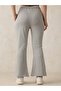 Grey Basic Solid Flared Joggers - 3