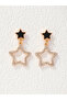 Star Drop Rhinestone Earrings - 4