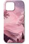 Phone Case for iPhone 16 Pro / 16 Pro Max - Hybrid 2-Layer Scratch-Resistant (Mountain Blush)