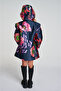 Girl Patterned Coat - 4