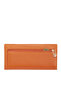 Orange Genuine Leather Women's Wallet - S1Cb00005807-H67 - 4