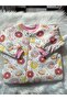 Donut Patterned Padded Soft Textured Girls' Sleeping Bag - 2