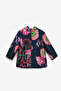 Girl Patterned Coat - 5