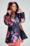 Girl Patterned Coat - 2