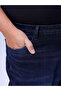 Plus Size Men Blue Mid-Rise Cargo Jeans - 5