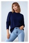 Women's Mock Neck Basic Long Sleeve Plus Size Curve Compatible Sports Stylish Knitwear Sweater