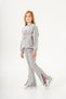 Whatever Is Good for Your Soul, Do That Printed Girls' Bottom Top Tracksuit Set - 2