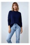 Women's Mock Neck Basic Long Sleeve Plus Size Curve Compatible Sports Stylish Knitwear Sweater - 4