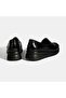 Women's Black Desacomfort Kroko Printed Patent Leather Shoes - 8