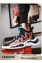 Men's Sneakers, Basketball Runner Trainers for Men, Fashion Trail Running Shoes with Mesh Upper, Cas