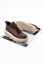Olmo Women's Lace-Up Plush Boots Brown Suede - 6