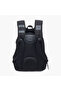 Logo Applique Backpack with Adjustable Straps and Zip Closure - 32x19x42 cms - 5