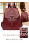 Women's Backpack New Simple All-Match Schoolbag Fashion Ladies Leisure Outdoor Travel Bag Lightweigh - 3