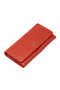 Orange Genuine Leather Women's Wallet - S1Cb00005818-V9G