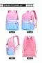 3-Piece Set Starry Sky Printed Functional Backpacks with Large Capacity Schoolbag Shoulder Bag and - 5