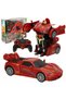 Robot Racer Transformable Remote Control Toy Car - Red