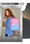 3-Piece Set Starry Sky Printed Functional Backpacks with Large Capacity Schoolbag Shoulder Bag and - 3