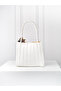 Wave Model Women's Hand and Shoulder Bag with Scarf Gift - 3