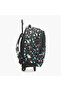 Astronaut Glow-in-the-Dark Print Trolley Backpack with Retractable Handle - 27x14x21 cms - 5