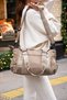 Sn 6018 Women's Water Resistant Parachute Fabric Hand Shoulder Bag Arm Bag Crossbody Bag Vi̇zon - 5