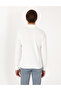 Ecru Slim Fit Sweatshirt 50311678-Vr019 - 5