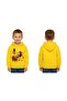 Unisex Brainrot Printed Children's Swaetshirt Hooded 3 Thread Raster