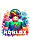 Unisex Roblox Printed Children's Swaetshirt Printed Hooded 3 Thread Raised - 3
