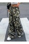 Star Detail Camouflage Baggy Sweatpants - 4