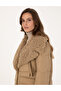 Beige Comfort Fit Coat 50308993-Vr011 - 2